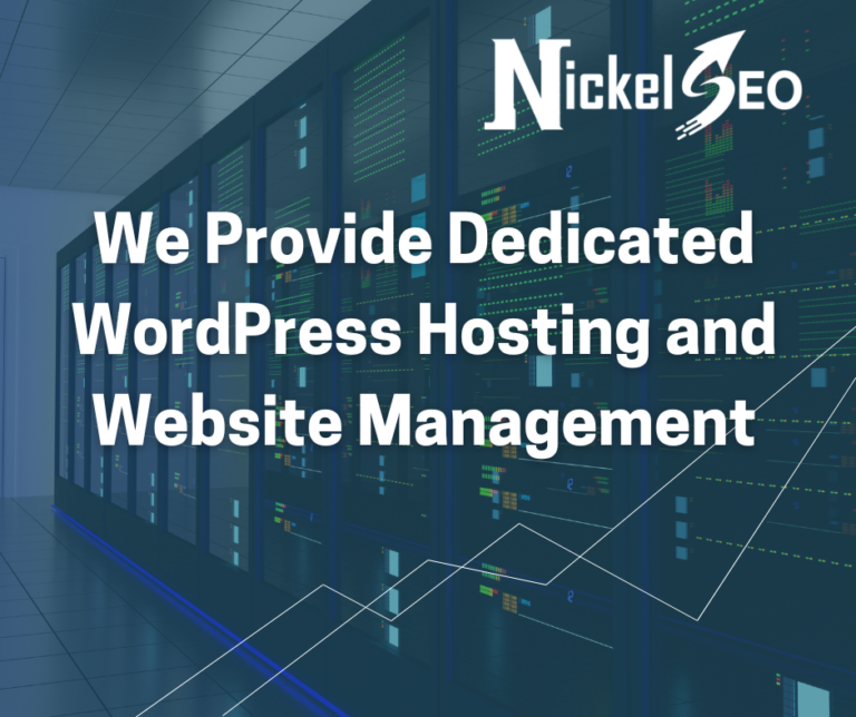 We Provide Dedicated WordPress Hosting and Website Management