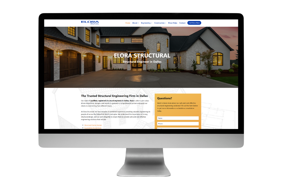 web design for structural engineers
