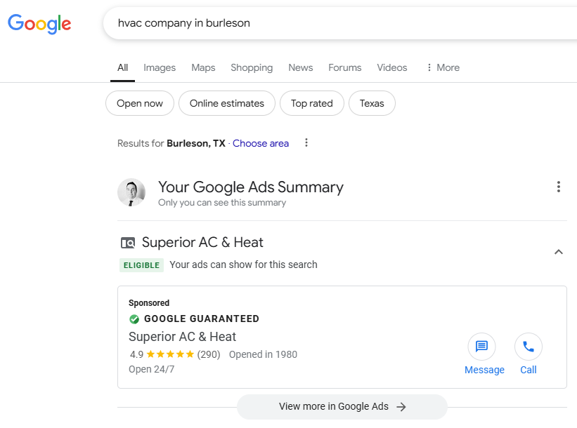 pay-per-click advertising