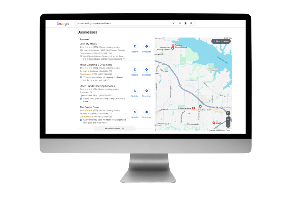 Rank Your House Cleaning Company on Google Maps and Get More Customers