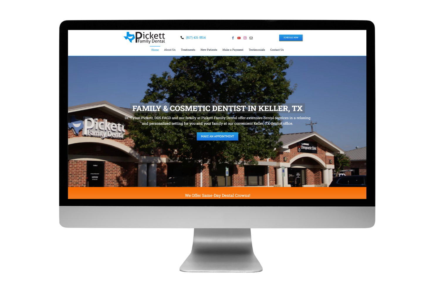 medical web design for doctors