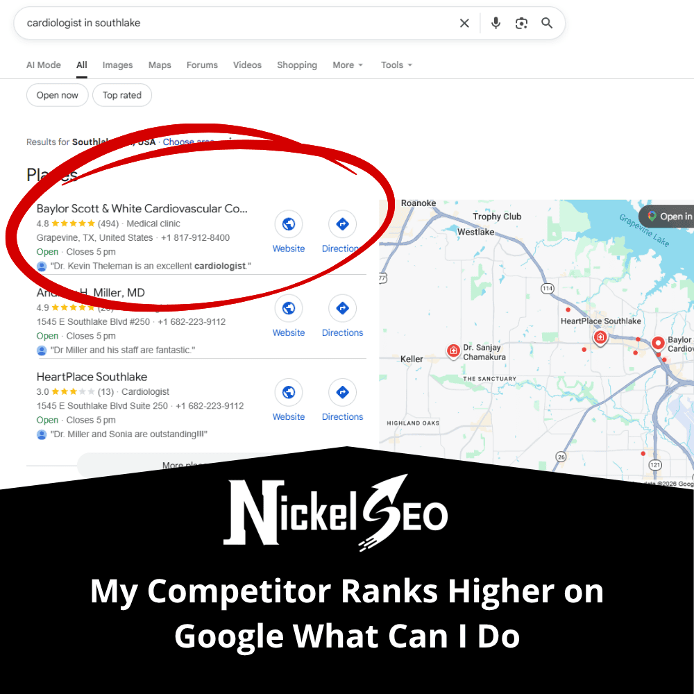 My Competitor Ranks Higher on Google What Can I Do