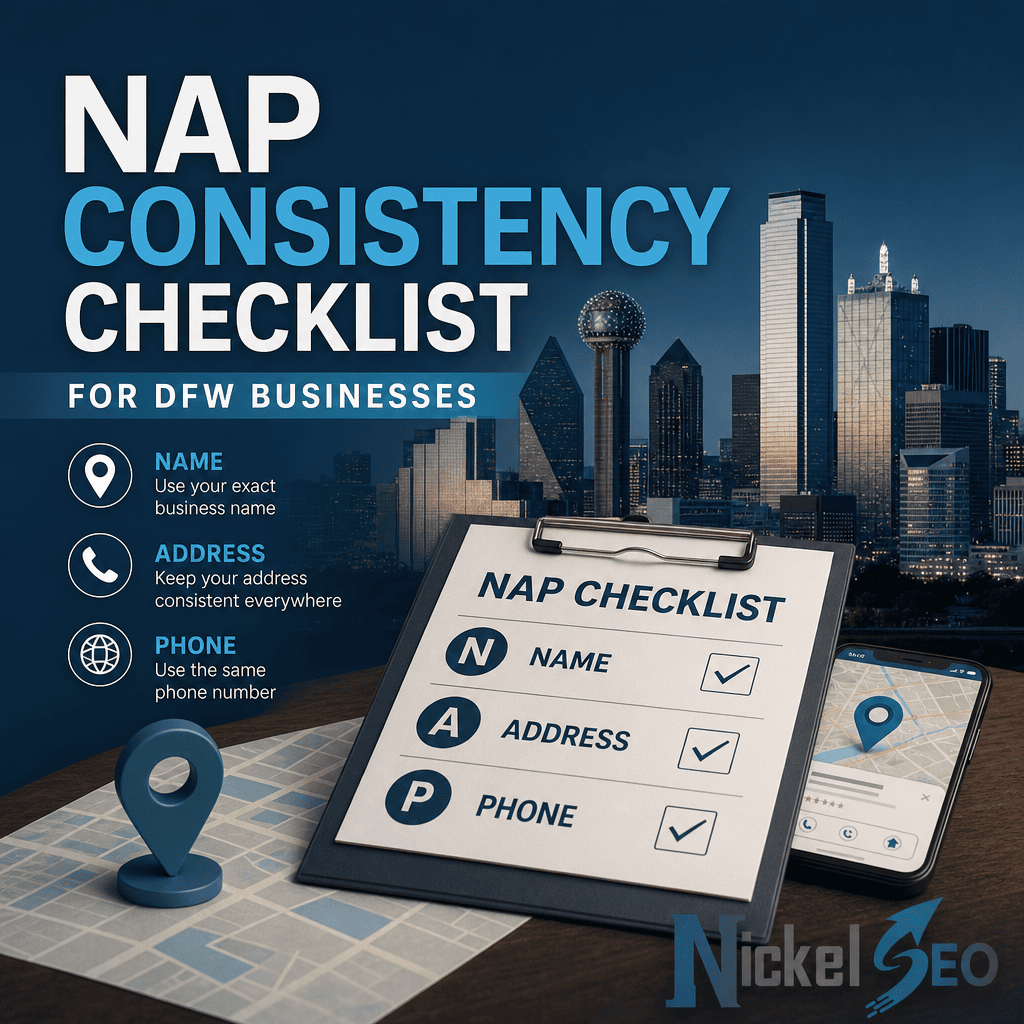 NAP Consistency Checklist for DFW Businesses