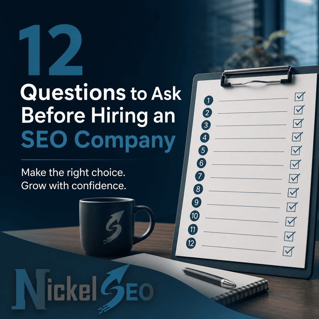 12 Questions to Ask Before Hiring an SEO Company