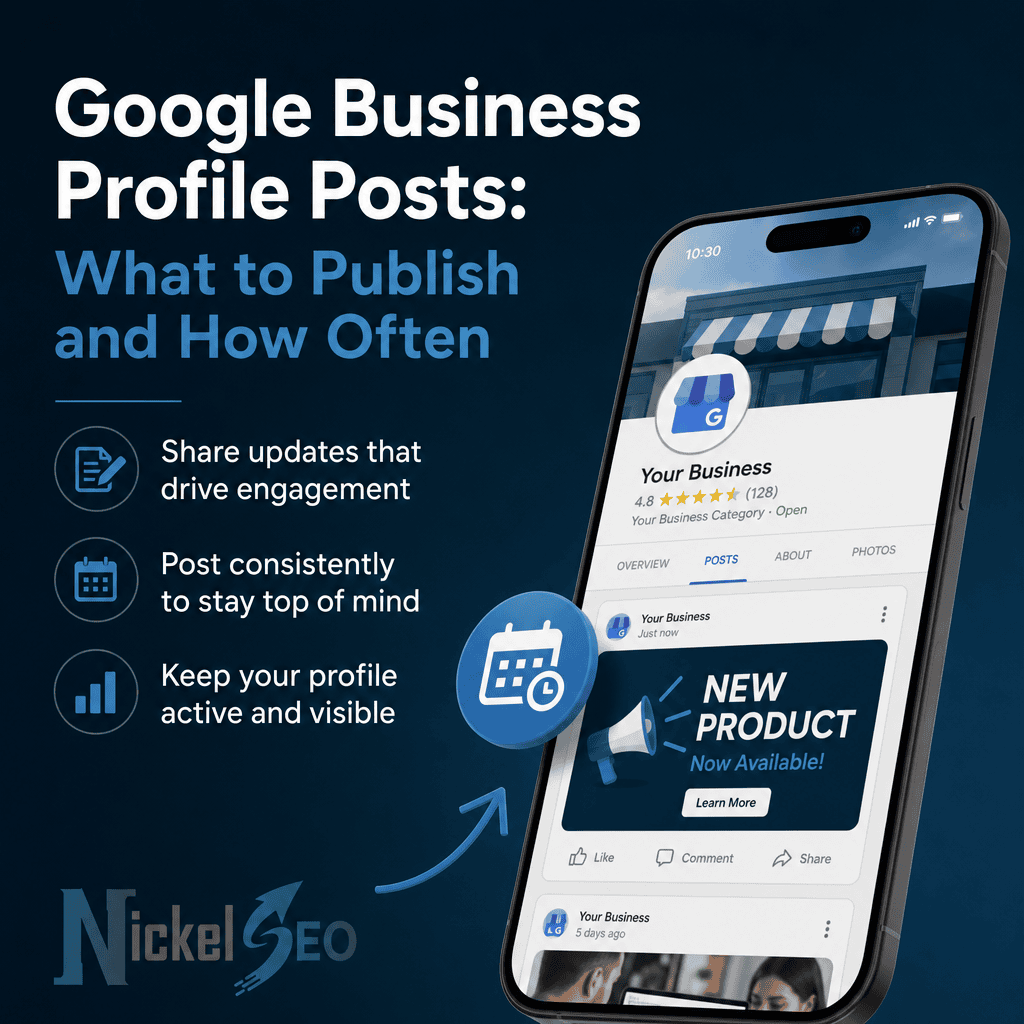 Google Business Profile Posts: What to Publish and How Often